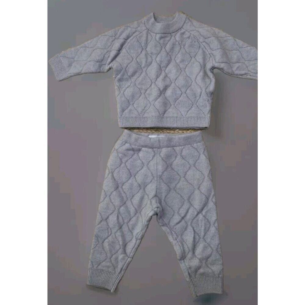 ZARA Matching Knit Set Gender Neutral Size 18-24months